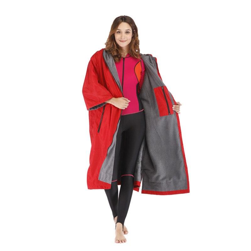 Waterproof Changing Robe Custom Swim Parka