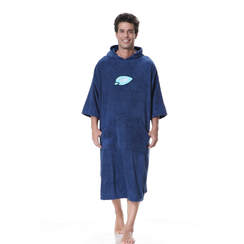 Microfiber hooded beach swimming changing robe